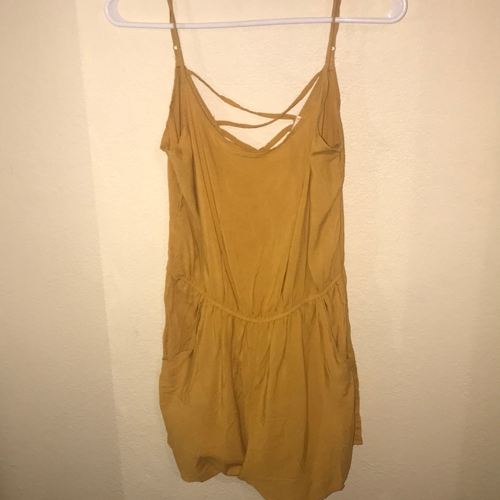 Yellow romper